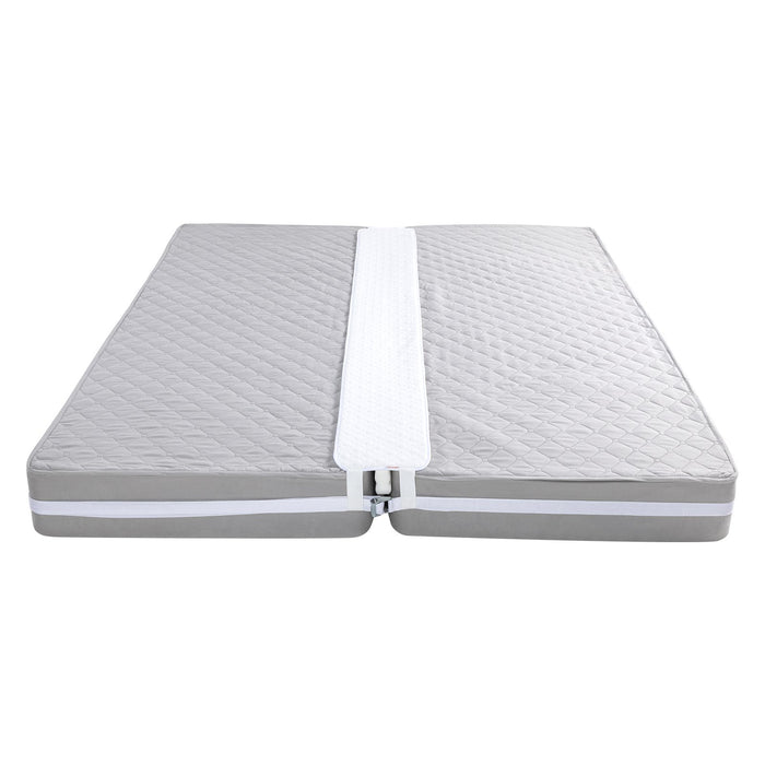 VEVOR Bed Bridge King Bed Converter Kit Metal Buckle and Storage Bag 75"L x 10"W