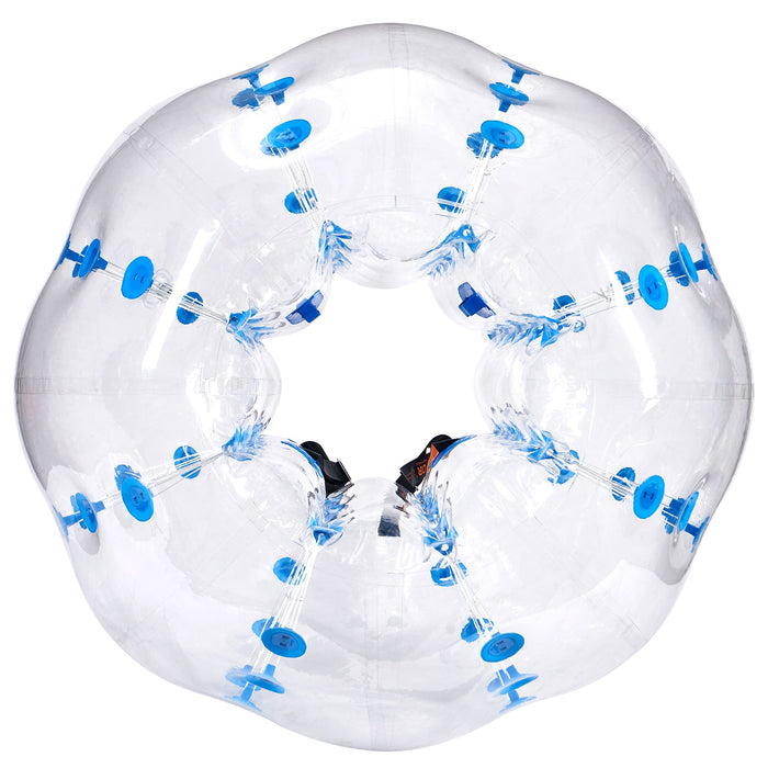 VEVOR Inflatable Bumper Ball 1-Pack, 5FT/1.5M Body Sumo Zorb Balls for Teen & Adult, 0.8mm Thick PVC Human Hamster Bubble Balls for Outdoor Team Gaming Play, Bumper Bopper Toys for Garden, Yard, Park