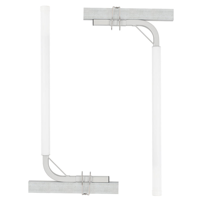 VEVOR Boat Trailer Guide, 1219.2mm Adjustable Design Trailer Guide Poles, 2PCS High-Hardness Steel Trailer Guide-Ons, Trailer Guides with PVC Pipes, for Ski Boat, Fishing Boat or Sailboat Trailer