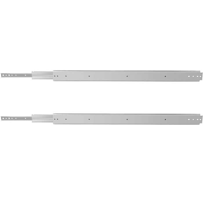 VEVOR Drawer Slide Soft Close Drawer 1Pair 52" Ball Bearing Full Extension 500lb