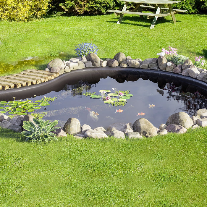 VEVOR Pond Liner Fish Liner 10 x 15 ft 45 Mil EPDM Easy Cutting Underlayment