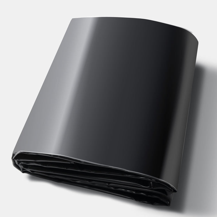 VEVOR Pond Liner, 6 x 7.6 m 45 Mil Thick, Pliable EPDM Material Pond Skins, Easy Cutting Underlayment for Fish or Koi Pond, Waterfall Base, Water Features, Water Gardens, Fountains, Black