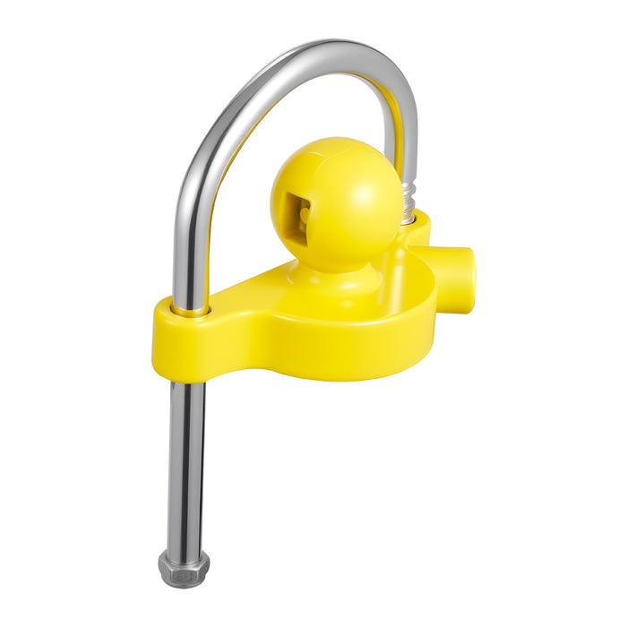 VEVOR Trailer Hitch Lock Kit, Fits for 46 mm, 50.8 mm, 58.7 mm Couplers, Heavy-Duty Anti-Theft Trailer Ball Lock with Keys, Prying-Resistant, Adjustable Height Design for RVs, Boats, Trailers