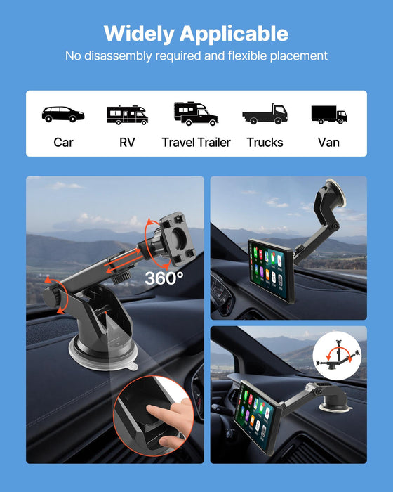 VEVOR Car Stereo Radio CarPlay Touchscreen 254 mm Apple Android Auto Bluetooth