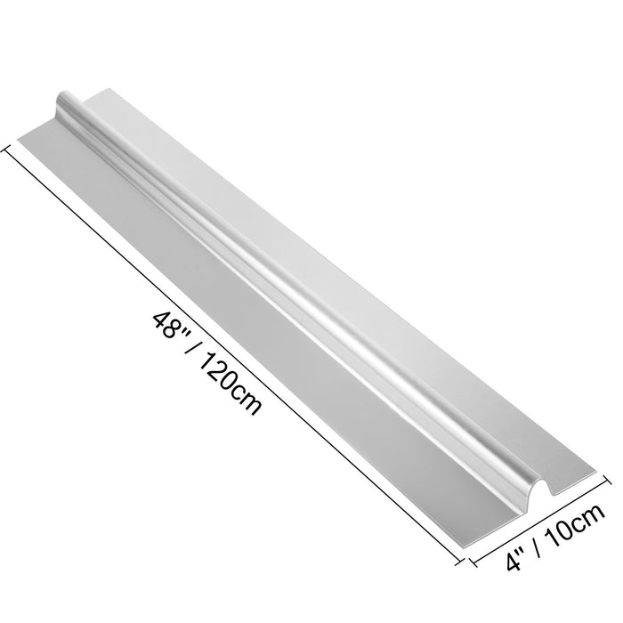 VEVOR PEX Heat Transfer Plates, 200 pcs Box Radiant Heat Transfer Plates, 4 ft Aluminum PEX Heat Transfer Plates, 1.27 cm Heat Transfer Plates Designed for PEX Tubing