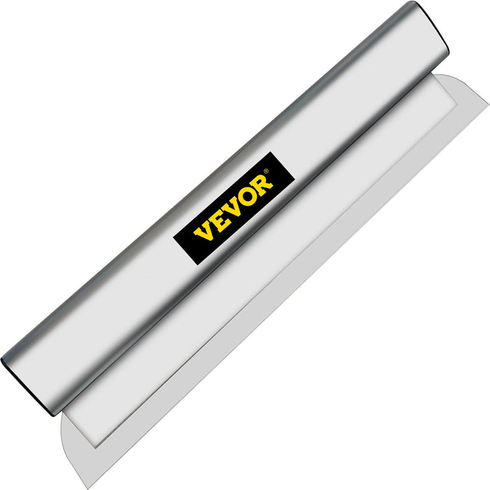 VEVOR Skimming Blade Set,10"+16"+24" Blades + 35"-78" Extension Handle，European Stainless Steel Construction Knife, Aluminum Blade Profile Smoothing Knockdown Spatula for Gyprock/Drywall/Wall-Boa