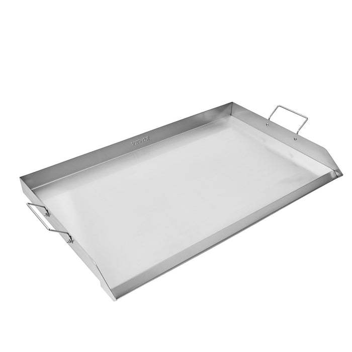 VEVOR 36x22 in Flat Top Griddle Stainless Steel Universal BBQ Grill Pan Cookware