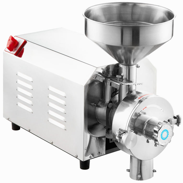 VEVOR Grain Grind Mill Grain Grinding Machine 2200W Food Processing Machinery