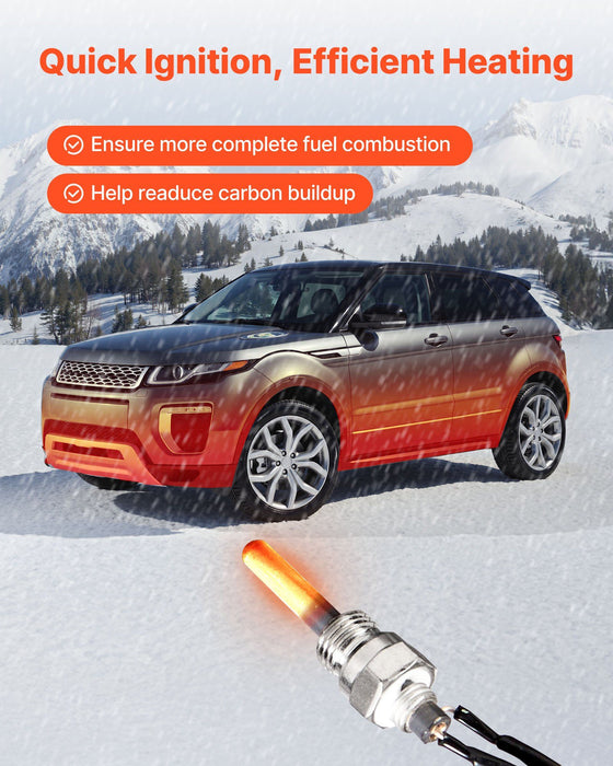 8V Glow Plug Repair Kit, Parking Diesel Heater Glow Ignition Plug Kit with Atomization Mesh, Compatible with 2KW 5KW 8KW Diesel Air Heater Models, Diesels Heaters Accessories for Car Truck Boat