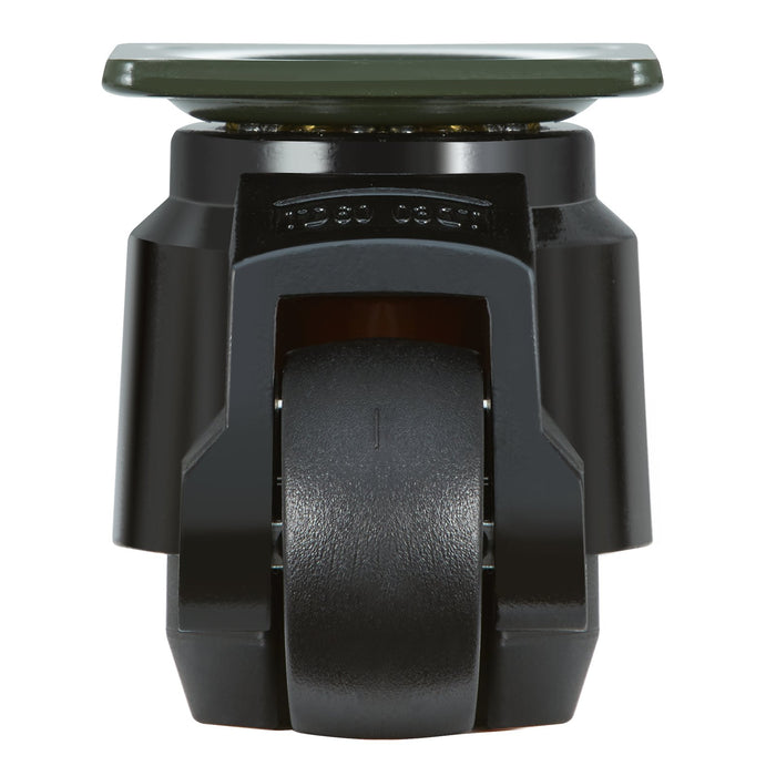 VEVOR Leveling Casters, Set of 4, 500 kg Total Load Capacity, 50.8 mm, Heavy Duty with Upgraded Handle Design, 360 Degree Swivel Caster Wheels, Adjustable Casters with Feet for Workbench, Machine