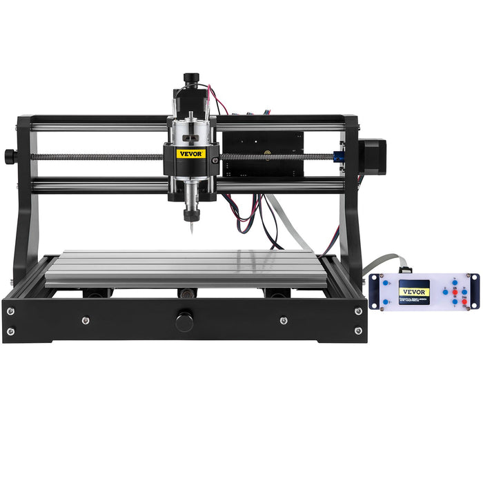 VEVOR CNC 3018 Pro CNC 3018 300×180×45 mm CNC Machine GRBL Control Mini Engraver with Offline Controller 3 Axis Engraving Machine for Carving Milling Plastic, Acrylic, PVC and Wood