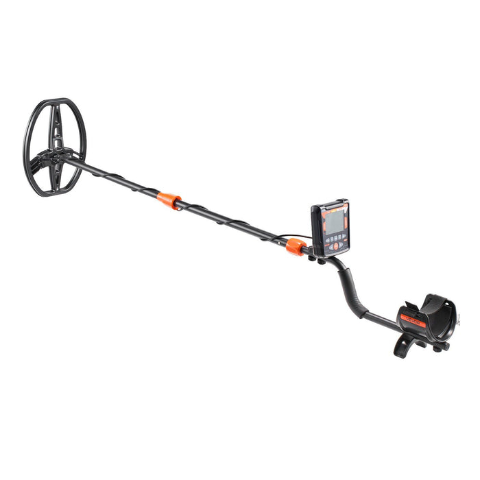 Metal Detector for Adults, 254 mm, Professional High Accuracy Gold Detector, IP68 Waterproof Search Coil with Display, Headphones, 5 Modes, Adjustable Length, for Detecting Gold Treasure Hunting