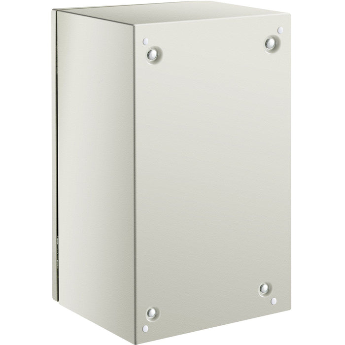 NEMA Steel Enclosure, 20 x 12 x 10\'\' NEMA 4X Steel Electrical Box, IP66 Waterproof & Dustproof, Outdoor/Indoor Electrical Junction Box, with Mounting Plate