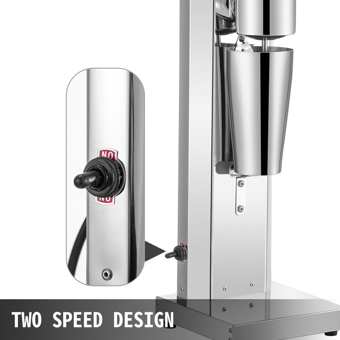 Vevor Milkshake Maker Kit, Electric Milkshake Maker, Stainless Steel Milkshake Machine