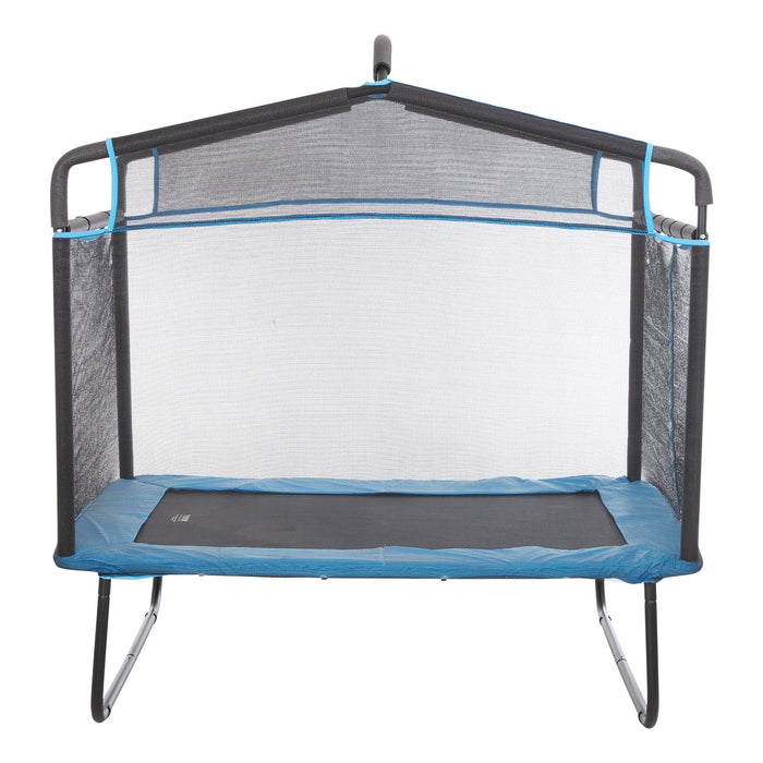 VEVOR 6FT Trampoline for Kids, 72" Indoor/Outdoor Toddlers Trampoline, Mini Baby Trampoline with Safety Enclosure Net, Gymnastics Bar, Hammock, Recreational Trampoline Birthday Gift for 3+ Years Kids