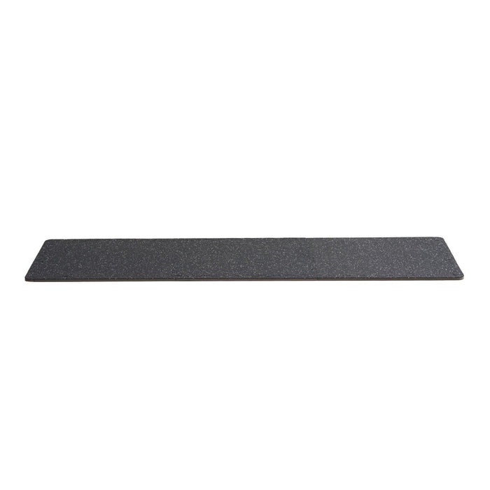 0.56 Inch Thick Gym Floor Mats, 25 Tiles Rubber Top with EVA Foam, 25" x 25" Gym Flooring Workout Mats with 100sq.ft Coverage, Interlocking Puzzle Gym Mats for Gym, Home, Garage, Black & White