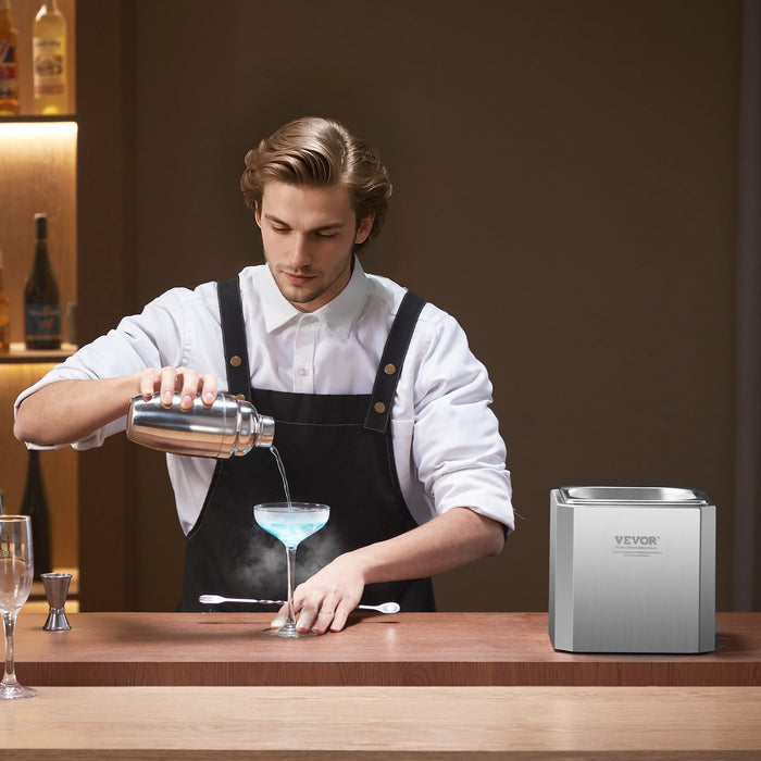 VEVOR Glass Froster Chiller, CO2 Beer Glass Froster, 8-10 Seconds/Cup with LED Light, Instant Glass Chiller for Wine, Cocktail, Champagne, Mixed Drinks, Juice, Ideal for Bar, Restaurant, Home Kitchen
