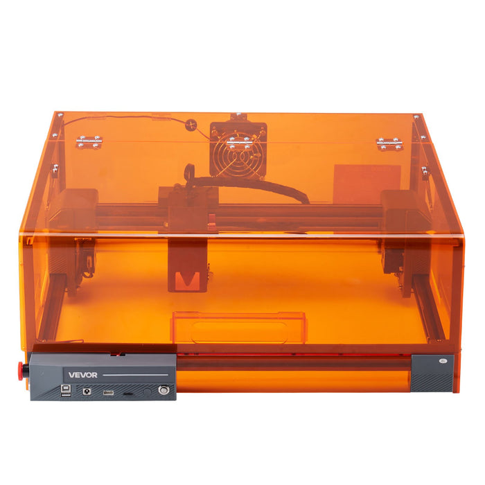VEVOR Laser Engraver, 20W, Laser Engraving and Cutting Machine with Enclosure, Laser Cutter Engraver Machine, 7000 mm/min, 300 x 300 mm Working Area, for Wood, Leather, Glass, Certain Metal, Class 1