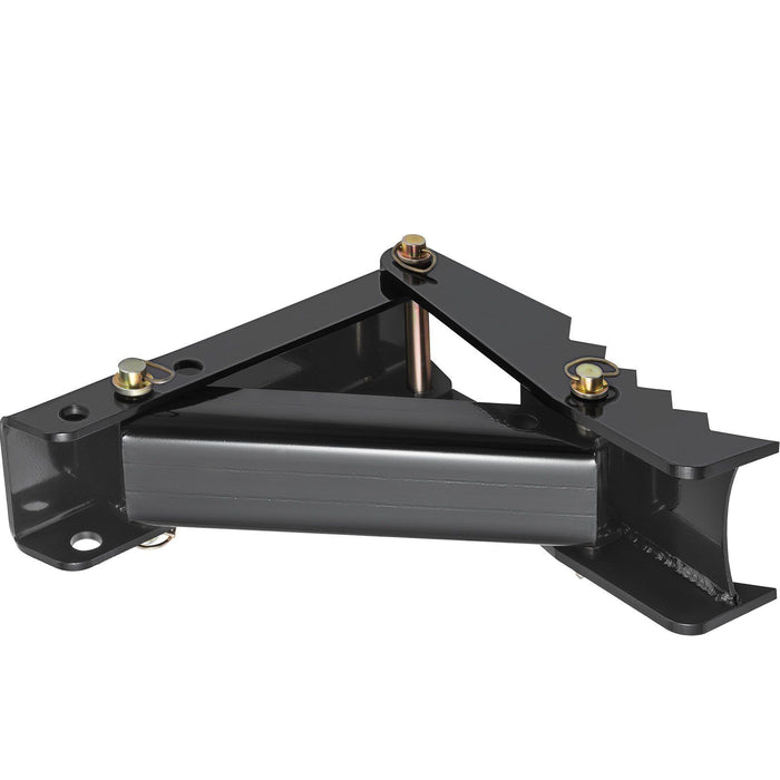 45.7 cm Backhoe Thumb, 12 mm Teeth Thickness Heavy Duty Excavator Thumb, Black Steel Weld On Thumb Attachments with 12mm Bolt-On Design Adjustable Mechanical Thumb for Backhoe/Excavator