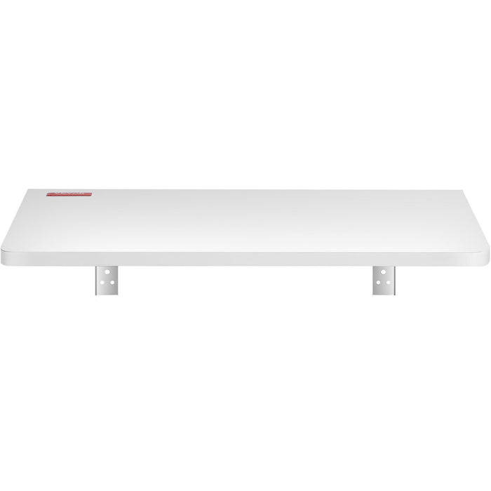 VEVOR Wall Mounted Folding Table, Wall Mount Drop Leaf Tables, Wooden Floating Desk for Dining, Laundry Room, Office, 23.6" x 15.6" Fold Down Desk with Carbon Steel Bracket