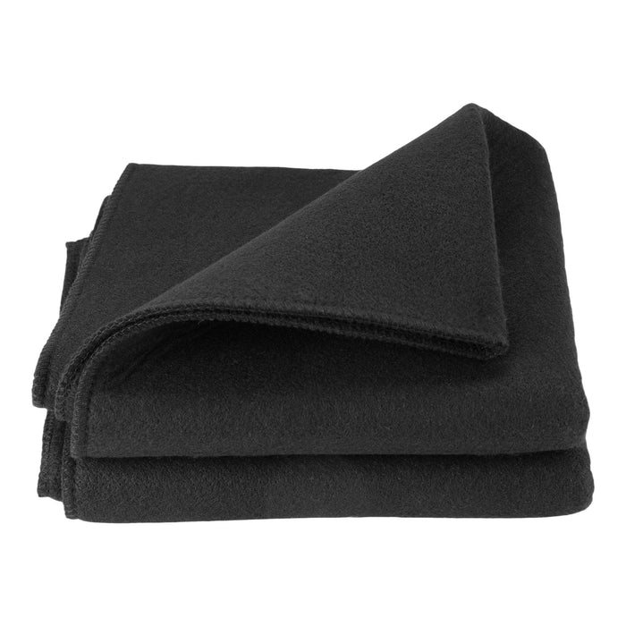 VEVOR Carbon Felt Welding Blankets, 2-Pack 508mm x 914mm Flame Retardant Welding Blanket, Up to 1800°F Heat Resistant Safety Protection Blanket, 3.5mm Thickened Carbon Fiber Fireproof Insulation Mat