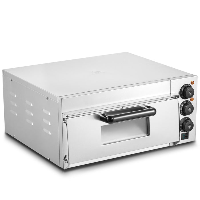 VEVOR Commercial Countertop Pizza Oven Electric Pizza Oven for 16" Pizza Indoor