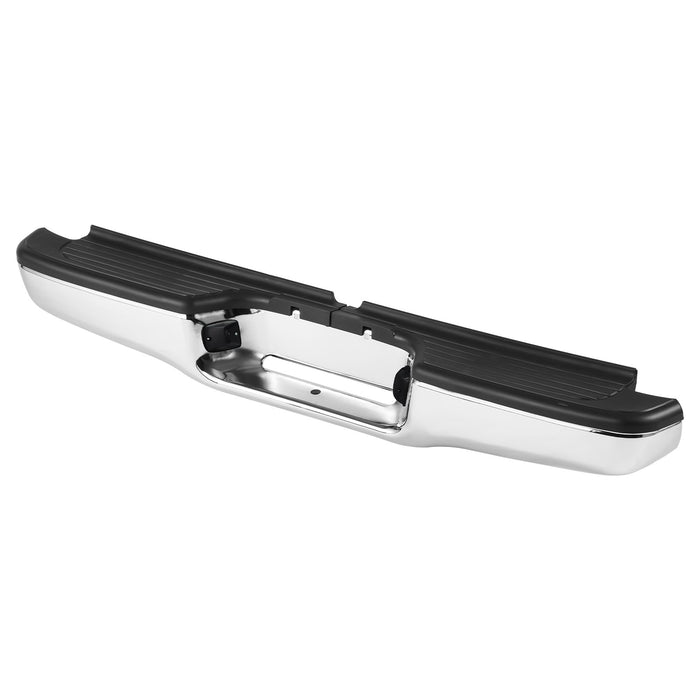 VEVOR Rear Step Bumper Chrome Steel Bumper Assembly for 1995-2004-Toyota Tacoma