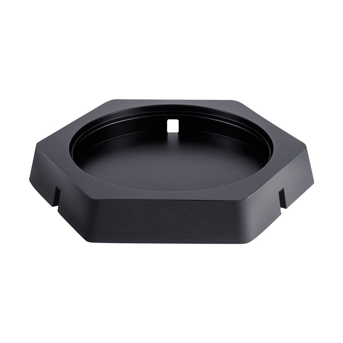 RV Leveling Pads, 4-Pack Rubber Trailer Jack Pads, Each with 5000 lbs Capacity, Jack Stabilizer Padding with Large Surface Area, Ideal for 10" Round Feet, 5th Wheels Class A/C Motorhomes Camper