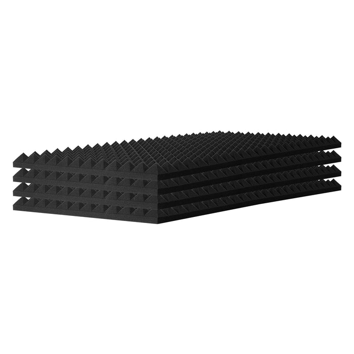 VEVOR Acoustic Foam Panels 4 Pack 48 x 24 x 2 in for Studio Wall and Ceiling