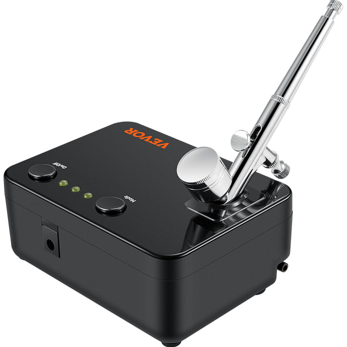 VEVOR Airbrush Kit Dual-action Airbrush System Compressor Art Nail Makeup Model