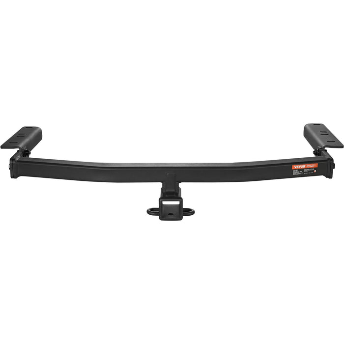 VEVOR Class 3 Trailer Hitch, 2-Inch Receiver, Q455B Steel Tube Frame, Compatible with 2020-2023 Toyota Highlander, Multi-Fit Hitch to Receive Ball Mount, Cargo Carrier, Bike Rack, and Tow Hook, Black