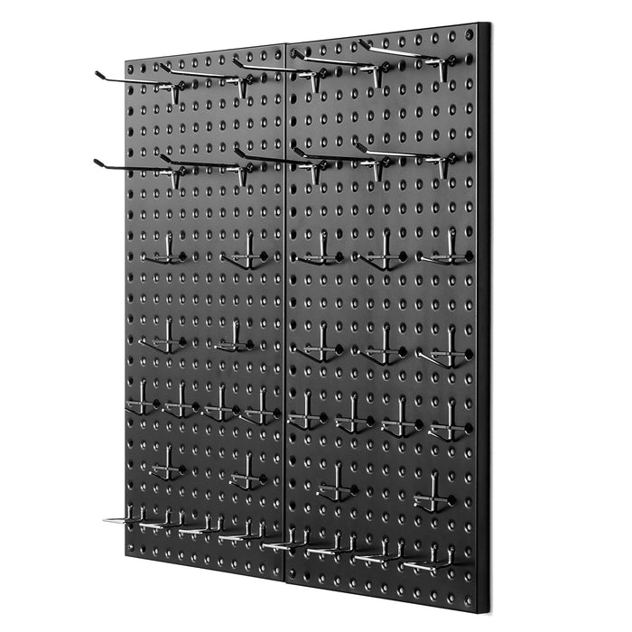 VEVOR Metal Pegboard Panels609.6 x 304.8 mm2 Panels Wall Organizer for Home