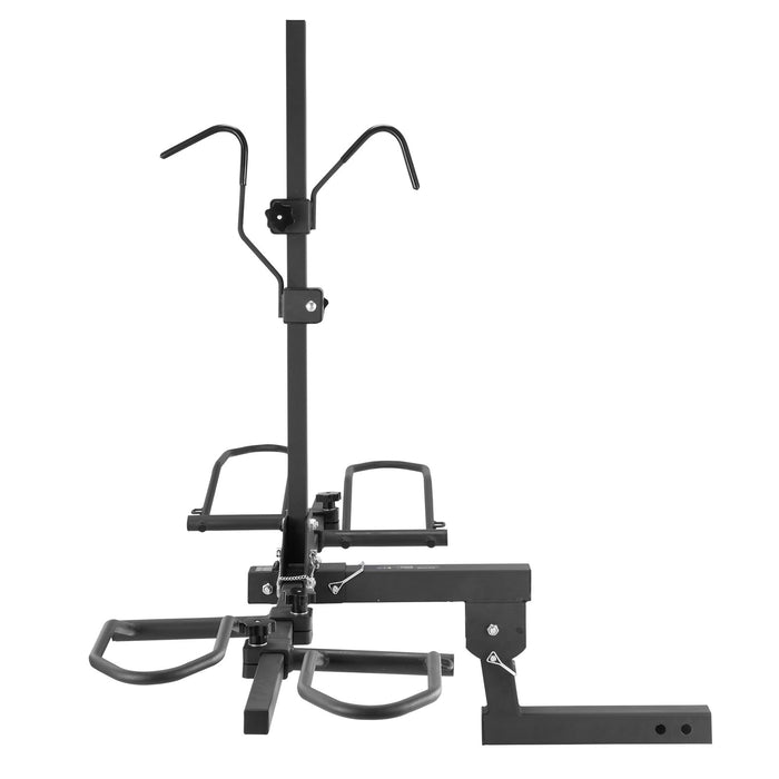 VEVOR 2-Bike Rack Hitch Mount 160lbs Folding Carrier Car Truck SUV 2