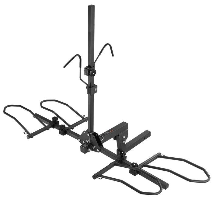 VEVOR 2-Bike Rack Hitch Mount 160lbs Folding Carrier Car Truck SUV 2