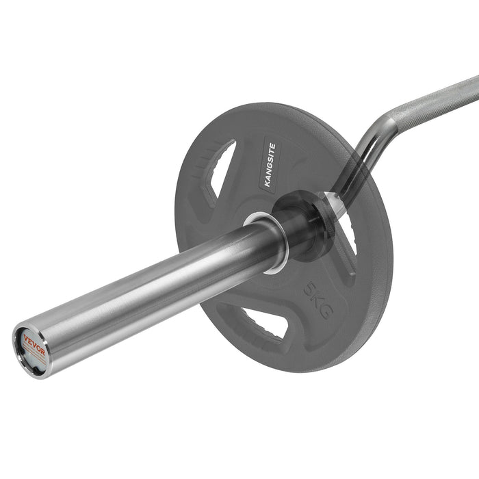 VEVOR Safety Squat Bar, 318kg Fitness Squat  Bar, Safety Squat Bar Attachment with Shoulder and Arm Pads, 28mm Diameter Weight Bar, Ideal for Front Squats, Lunges, Rehab, Physical Therapy