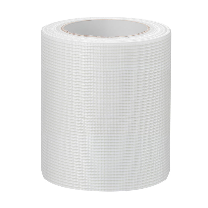 Drywall Mesh Tape, 150mm W x 30m L Self-Adhesive Fiberglass Drywall Joint Tape, 12 Rolls Dry Wall Patch for Easy Sheetrock Ceiling Crack Repair, to Achieve Smooth Even Wall Surface