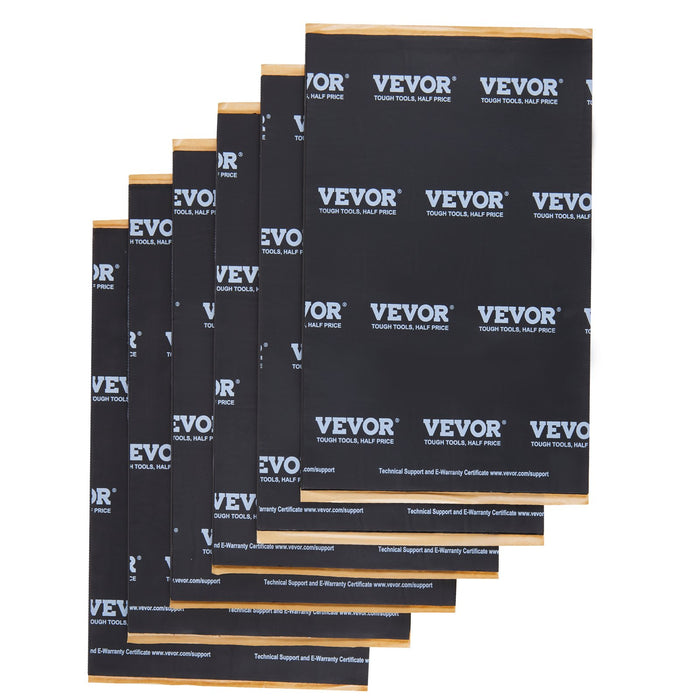 VEVOR Car Sound Deadening Mat, 200 mil 2.3sq.m Car Sound Dampening Material, Butyl Automotive Sound Deadener, Noise Insulation and Vibration Dampening Material for Car