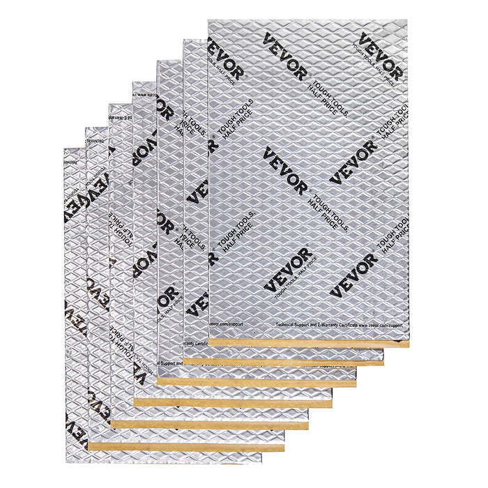 VEVOR Car Sound Deadening Mat, 80 mil 3.3sq.m Car Sound Dampening Material, Butyl Automotive Sound Deadener, Noise Insulation and Vibration Dampening Material for Car