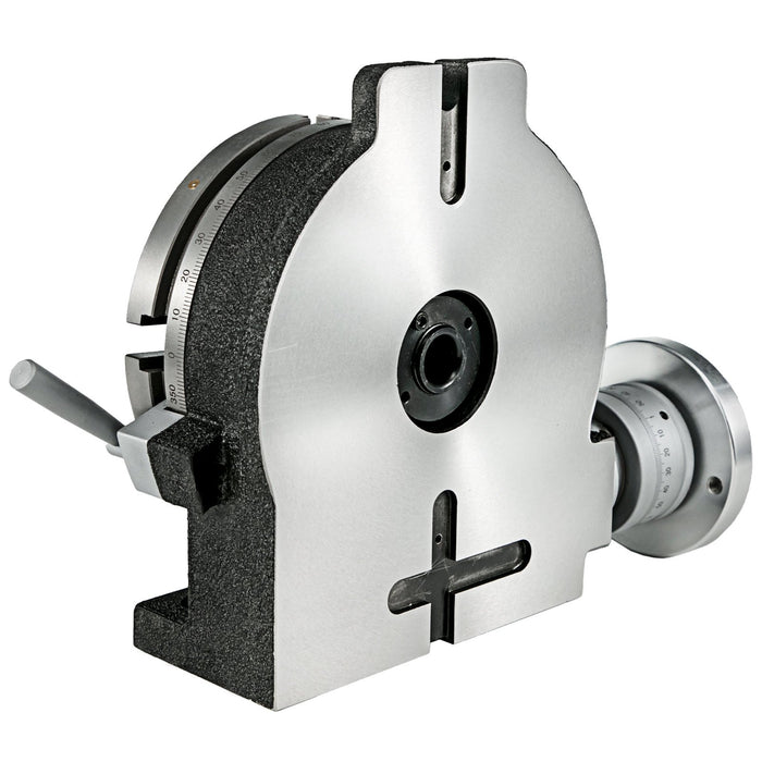 VEVOR Rotary Table 8Inch Horizontal Vertical HV8 Precision 3MT Milling Drilling Machine Vernier Reading Milling Drilling Boring