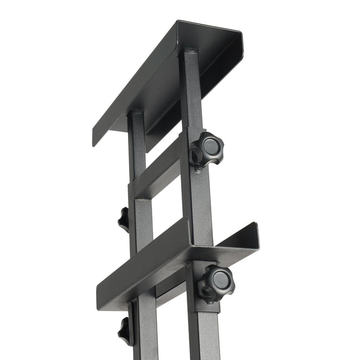 VEVOR Poster Stand, Adjustable Height Up to 75", Double-Sided Heavy Duty Pedestal Sign Holder, Floor Standing Sign Holder Banner Stand with Shock-absorbing Base for Display, for Board and Foam, Black
