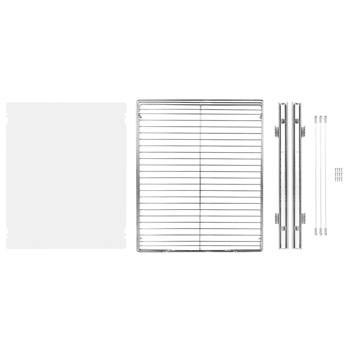 VEVOR 34x53 cm Pull Out Cabinet Organizer, Heavy Duty Slide Out Pantry Shelves, Chrome-Plated Steel Roll Out Drawers, Sliding Drawer Storage for Home, Inside Kitchen Cabinet, Bathroom, Under Sink