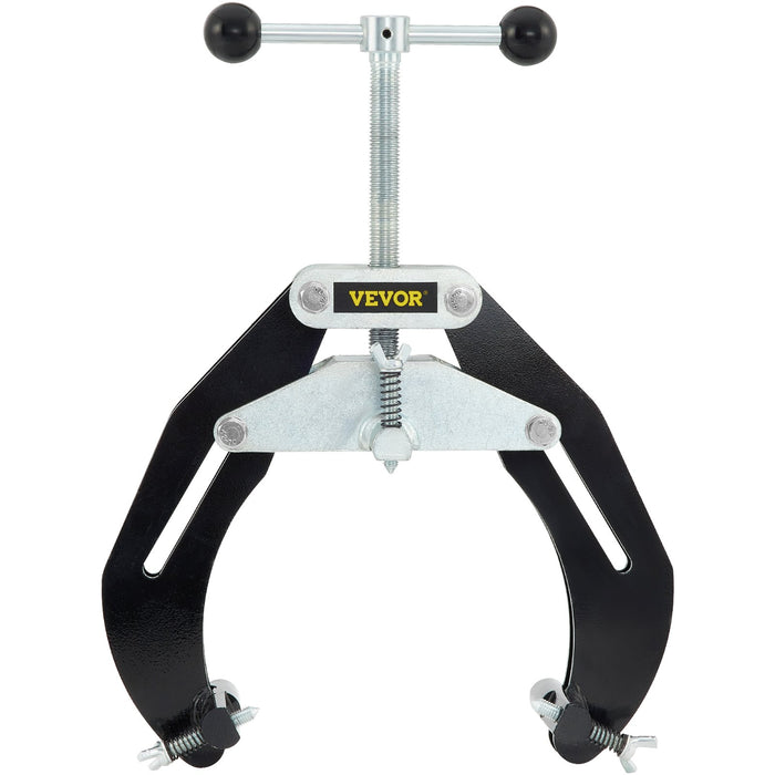 VEVOR Pipe Clamp, 2 to 6 in, High Strength Ultra Clamp with Quick Acting Screws, Steel Pipe Alignment Tool with Lightweight Design, Black