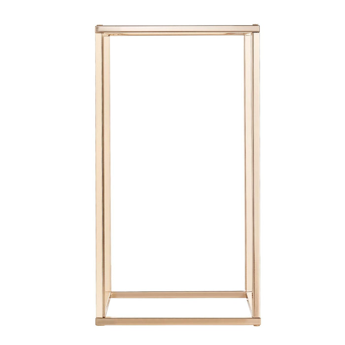 VEVOR Wedding Flower Stand, 10PCS 40cm Column Flower Stand, Floral Stands with Acrylic Laminate, Gold Rectangular Floral Display Rack for Wedding, Party, Birthday, Home,  Gold Centerpiece Stands