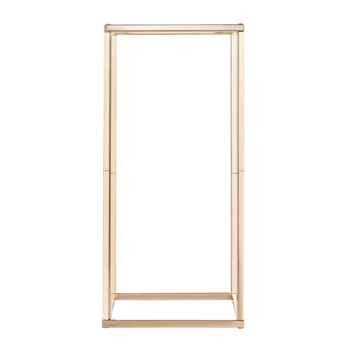 VEVOR Wedding Flower Stand, 10PCS 60cm Column Flower Stand, Floral Stands with Acrylic Laminate, Gold Rectangular Floral Display Rack for Wedding, Party, Birthday, Home,  Gold Centerpiece Stands