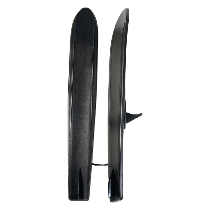 VEVOR Water Skis 116.8 cm / 46 inch, Water Ski Trainers with X-7 Adjustable Bindings, Double-Handle Rope & Removable Stabilizing Bar, Training Waterskis Combo for Youth Up to 136 kg