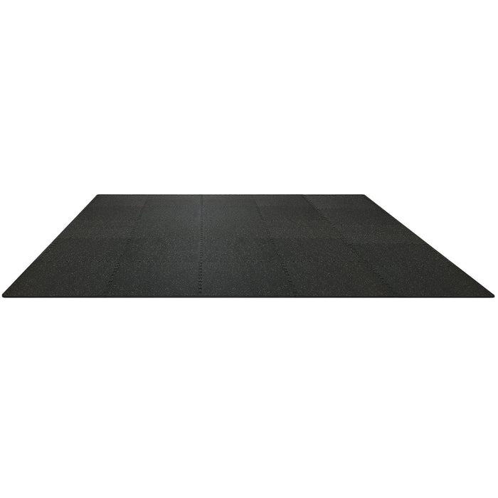 VEVOR EVA Interlocking Foam Floor Mats, 0.56 in Thickened 25 Pcs Puzzle Rubber Tiles, 24 x 24 in Exercise Floor Mat for Workout & Fitness, Heavy Duty Flooring Mats for Home, Gym, Office-100 Sq Ft