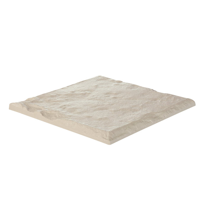 VEVOR Garden Stepping Stones, 16Pcs 39.5x39.5 cm, Decorative Stepping Stones with Stakes, Weather-Resistant Plastic Pathway Pavers, Smooth Surface, Outdoor Walkway for Lawn Patio Landscape, Beige