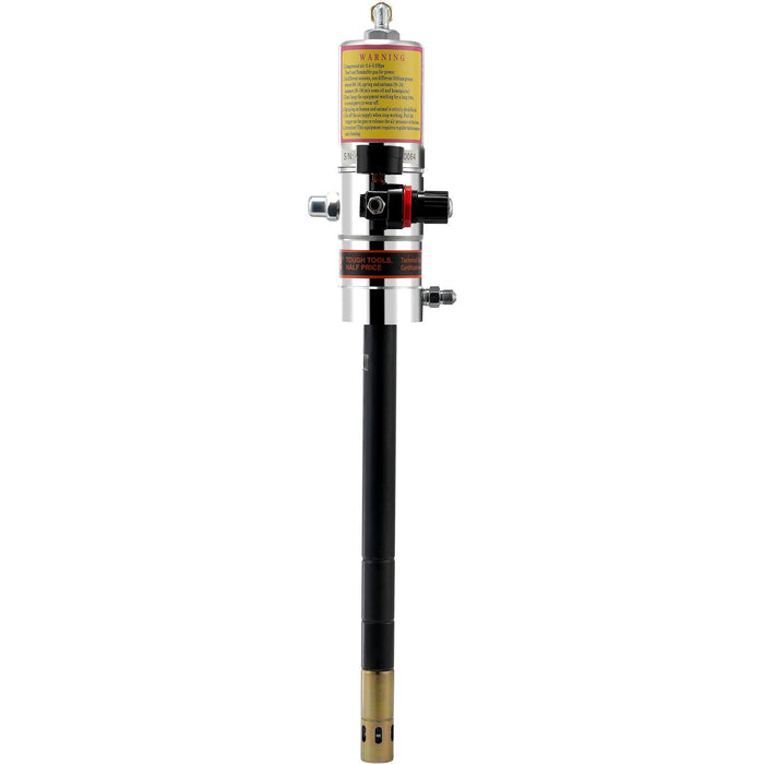 VEVOR Grease Pump, 50:1 Pressure Ratio Air Operated Grease Pump with 3.88 m High Pressure Hose and Grease Gun, Pneumatic Grease Pump, Portable Lubrication Grease Pump with 360° Swivel Grease Gun Head