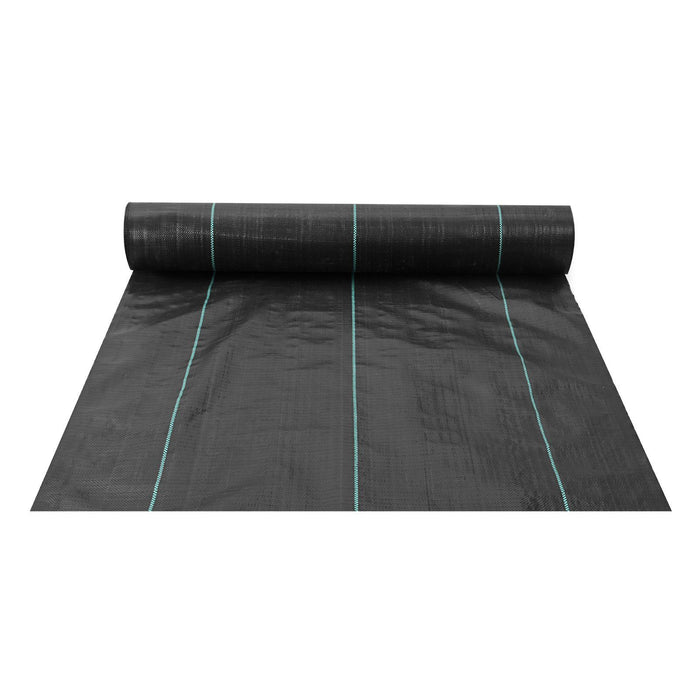 5FTx250FT Premium Heavy Duty Weed Barrier Landscape Fabric, 5OZ Woven Geotextile Fabric Under Gravel, High Permeability for Weed Blocker Weed Mat, Driveway Fabric, Weed Control Garden Cloth