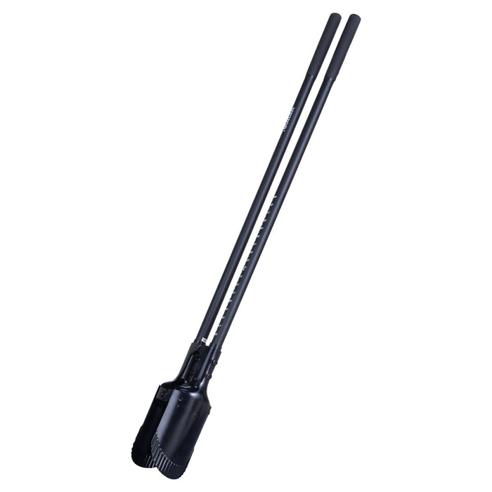 VEVOR Post Hole Digger, Heavy Duty Post Hole Digger with Fiberglass Handle, Manual Hole Digger with Scale Markings and Metal Blade, Post Hole Digger Tool for Digging Gardening and Outdoors, 1460 mm